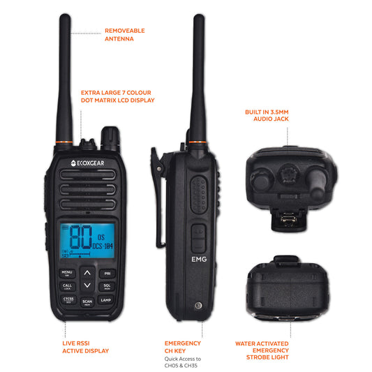 EXG500-5 Watt UHF CB Radio