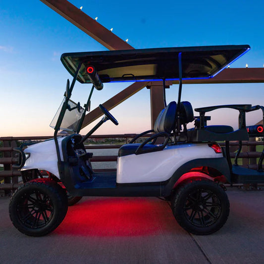 ExtremeStrip 2/4 Seat Golf Cart Underglows LED Light Strips  with 4-Zone LED Controller Included