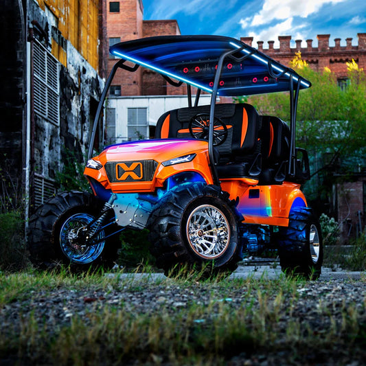 ExtremeStrip 6 Seat Golf Cart Underglows LED Light Strips  with 4-Zone LED Controller Included